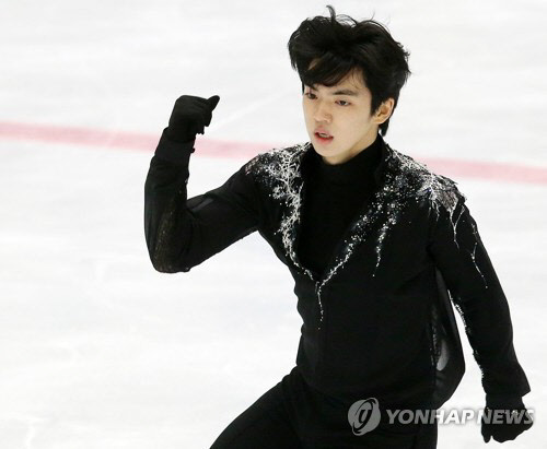 피겨스케이팅 남자 싱글 간판 차준환. <연합뉴스>